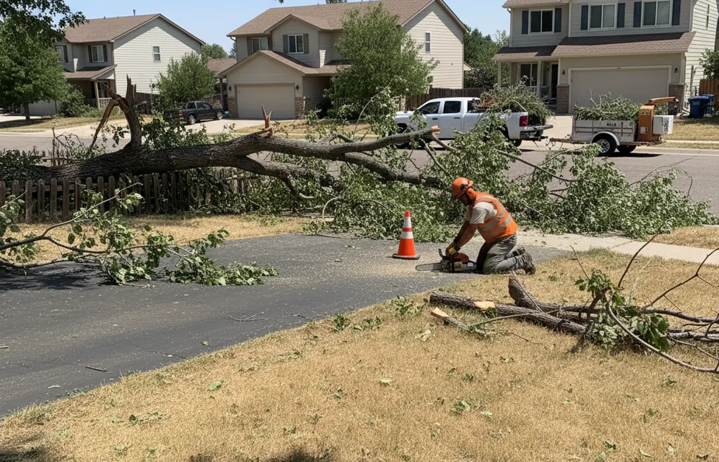 Emergency Tree Service crew request in Pharr, TX